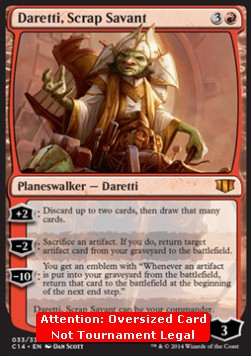 Daretti, Scrap Savant (V.2) - Commander 2014 (Special)