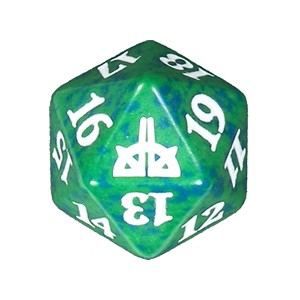 Rivals of Ixalan: D20 Die (Green) - Rivals of Ixalan