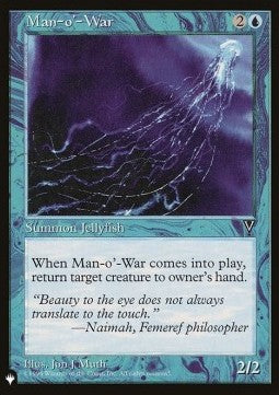 Man-o'-War - The List (Common)