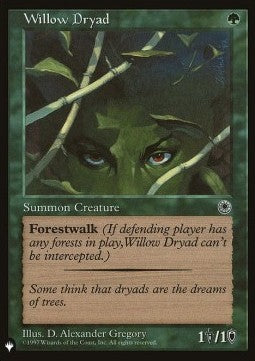 Willow Dryad - The List (Common)