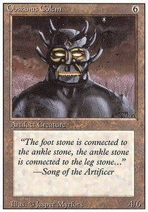 Obsianus Golem - Revised (Uncommon)