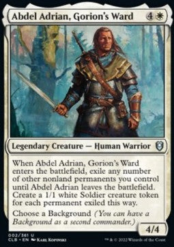 Abdel Adrian, Gorion's Ward