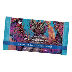 Commander Legends: Battle for Baldur's Gate Collector Booster Sample Pack - Commander Legends: Battle for Baldur's Gate