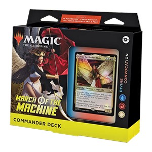 Commander: March of the Machine: "Divine Convocation" Commander Deck - Commander: March of the Machine