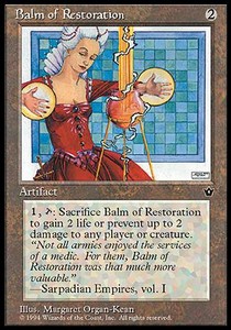 Balm of Restoration - Fallen Empires (Rare)