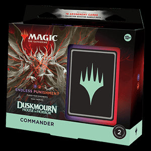 Commander: Duskmourn: House of Horror: "Endless Punishment" Commander Deck - Commander: Duskmourn: House of Horror