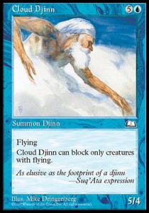 Cloud Djinn - Weatherlight (Uncommon)