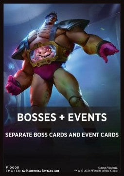 Turtle Team Up Theme Card: Bosses + Events