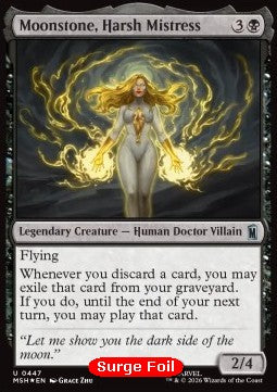 Moonstone, Harsh Mistress