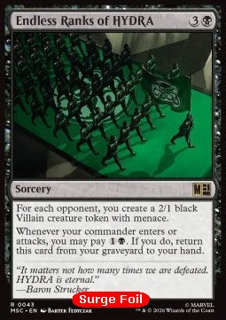 Endless Ranks of HYDRA