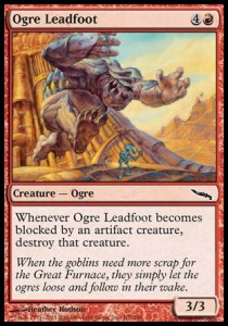 Ogre Leadfoot - Mirrodin (Common) [MRD-102]