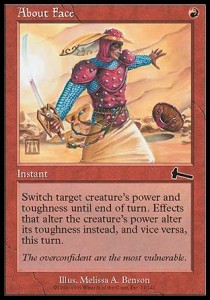 About Face - Urza's Legacy (Common) [ULG-73]