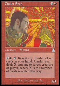 Cinder Seer - Urza's Destiny (Uncommon) [UDS-78]