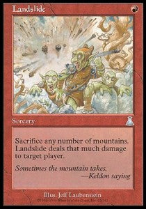 Landslide - Urza's Destiny (Uncommon) [UDS-92]