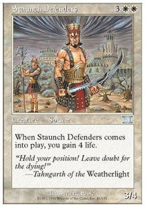 Staunch Defenders - Sixth Edition (Uncommon) [6ED-45]