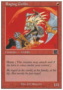 Raging Goblin - Sixth Edition (Common) [6ED-200]