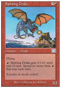 Spitting Drake - Sixth Edition (Uncommon) [6ED-207]