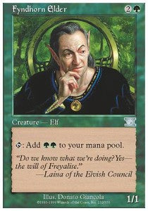 Fyndhorn Elder - Sixth Edition (Uncommon) [6ED-232]