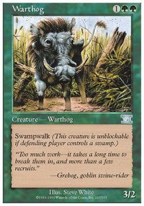 Warthog - Sixth Edition (Uncommon) [6ED-267]