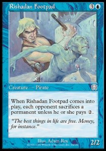 Rishadan Footpad - Mercadian Masques (Uncommon) [MMQ-94]