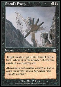 Ghoul's Feast - Mercadian Masques (Uncommon) [MMQ-137]