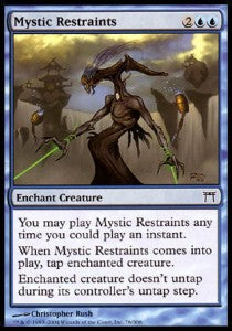 Mystic Restraints - Champions of Kamigawa (Common) [CHK-76]