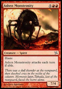 Ashen Monstrosity - Betrayers of Kamigawa (Uncommon) [BOK-93]
