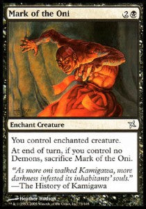 Mark of the Oni - Betrayers of Kamigawa (Uncommon) [BOK-73]