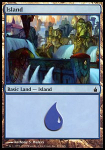 Island (V.3) - Ravnica: City of Guilds (Land) [RAV-293]