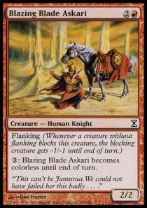 Blazing Blade Askari - Time Spiral (Common) [TSP-146]