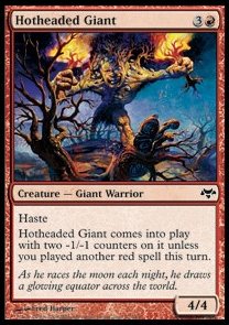 Hotheaded Giant - Eventide (Common) [EVE-57]