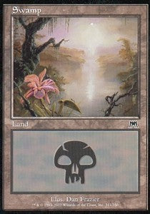 Swamp (V.3) - Onslaught (Land) [ONS-341]