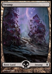 Swamp (V.4) - Zendikar (Land) [ZEN-239]