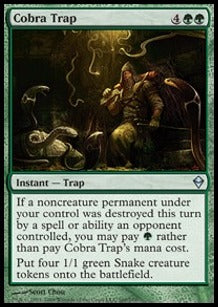 Cobra Trap - Zendikar (Uncommon) [ZEN-160]