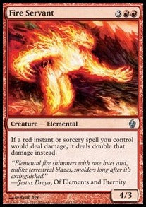 Fire Servant - Premium Deck Series: Fire & Lightning (Uncommon) [PD2-15]