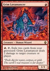 Grim Lavamancer - Premium Deck Series: Fire & Lightning (Rare) [PD2-1]