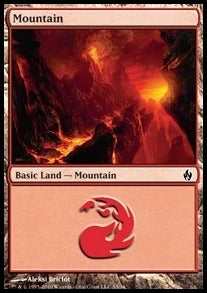 Mountain (V.3) - Premium Deck Series: Fire & Lightning (Land) [PD2-33]