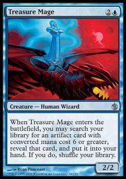Treasure Mage - Mirrodin Besieged (Uncommon) [MBS-34]