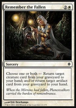 Remember the Fallen - New Phyrexia (Common) [NPH-21]