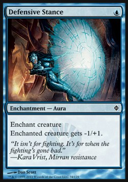 Defensive Stance - New Phyrexia (Common) [NPH-34]