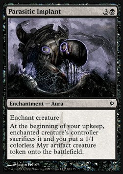 Parasitic Implant - New Phyrexia (Common) [NPH-67]