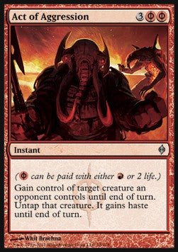 Act of Aggression - New Phyrexia (Uncommon) [NPH-78]