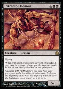 Extractor Demon - Commander (Rare) [CMD-81]