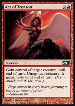 Act of Treason - Magic 2012 (Common) [M12-121]