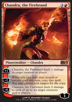 Chandra, the Firebrand - Magic 2012 (Mythic) [M12-124]