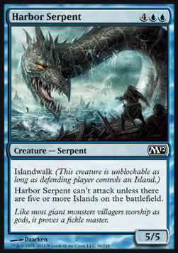 Harbor Serpent - Magic 2012 (Common) [M12-56]