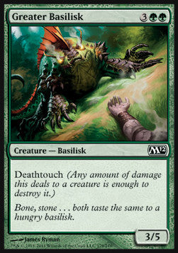 Greater Basilisk - Magic 2012 (Common) [M12-179]