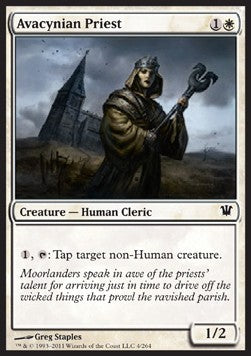 Avacynian Priest - Innistrad (Common) [ISD-4]