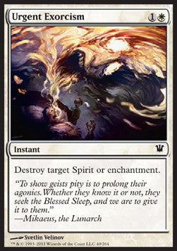 Urgent Exorcism - Innistrad (Common) [ISD-40]
