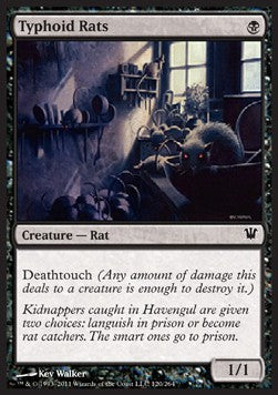 Typhoid Rats - Innistrad (Common) [ISD-120]
